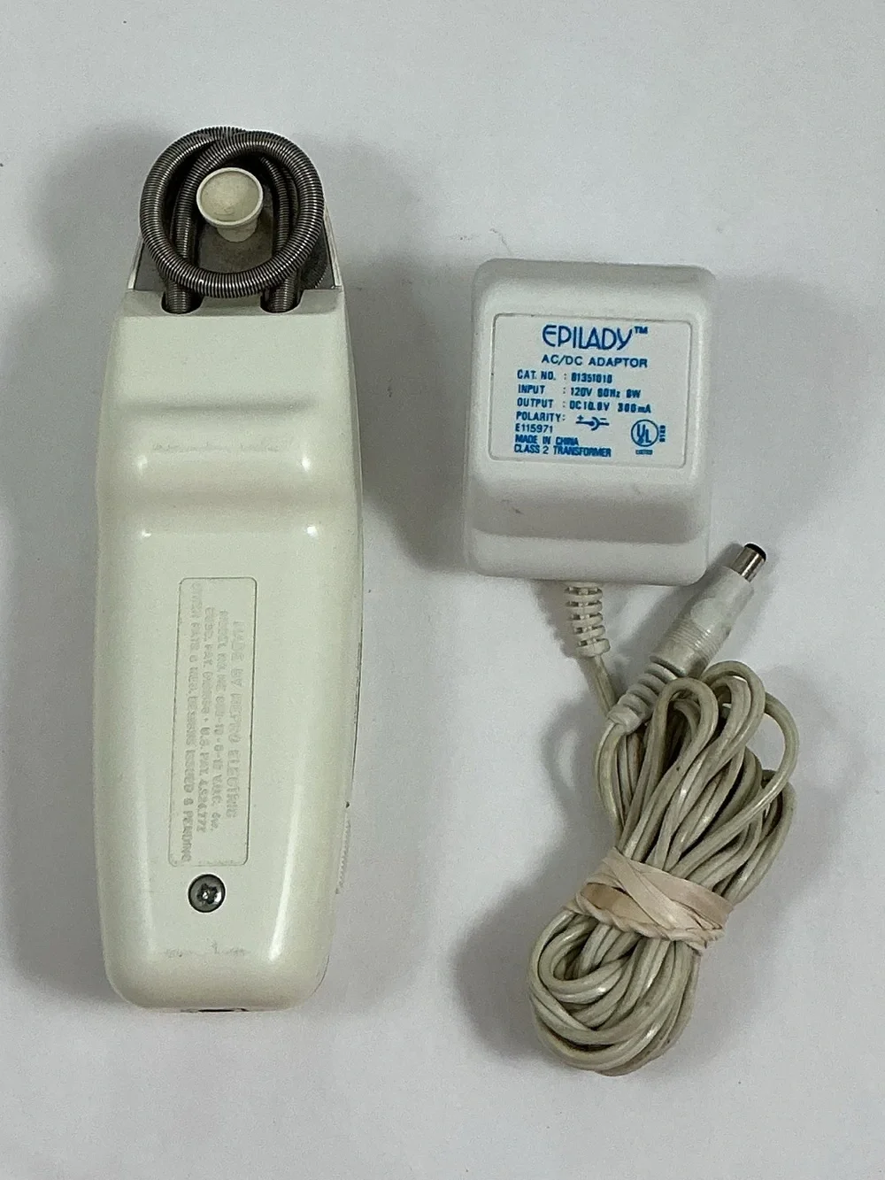 Vintage Mepro Epilady Hair Remover ME 800-10 With Adapter